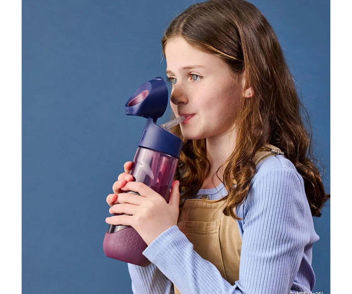 b.box Botella de Tritán con Pajita 600 ml Harry Potter^ Botellas De Plástico