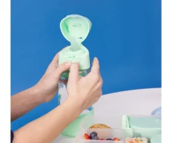 b.box Botella de Tritán con Pajita 450 ml Spearmint^ Botellas De Plástico