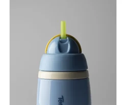 Tommee tippee Botella Isotérmica Antigoteo con Pajita Azul Pastel 266ml^ Botellas De Plástico
