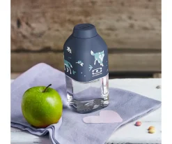 Monbento Botella MB Positive S Azul Wolf 330 ml^ Botellas De Plástico