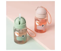 Done by Deer Botella Plástico con Pajita Playground Powder^ Botellas De Plástico