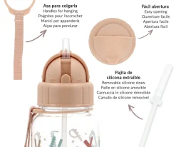 Tutete Botella Plástico Funny Letters Personalizable