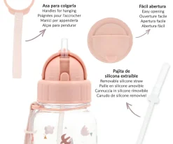 Tutete Botella Plástico Geometric Nature Personalizable