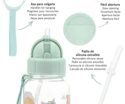 Tutete Botella Plástico The Three Little Pigs Personalizable