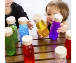 Niños Petit Boum Botella Sensorial Blue