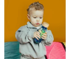 Niños Petit Boum Botella Sensorial Move Spiral Blue
