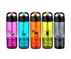 Carl Oscar Botella Tritán 2 en 1 Araña Grey^ Botellas De Plástico