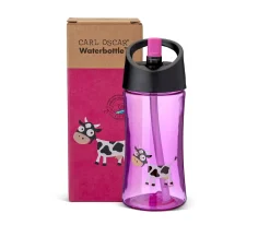 Carl Oscar Botella Tritán 350ml Vaca Purple^ Botellas De Plástico