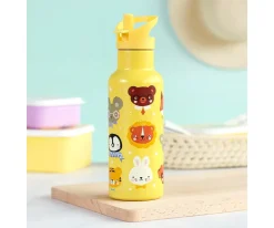 A Little Lovely Company Botella Térmica Acero Animal Friends 500ml