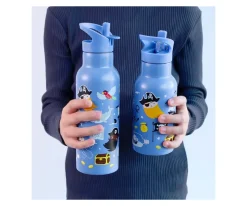 A Little Lovely Company Botella Térmica Acero Pirates 350ml^ Botellas De Acero