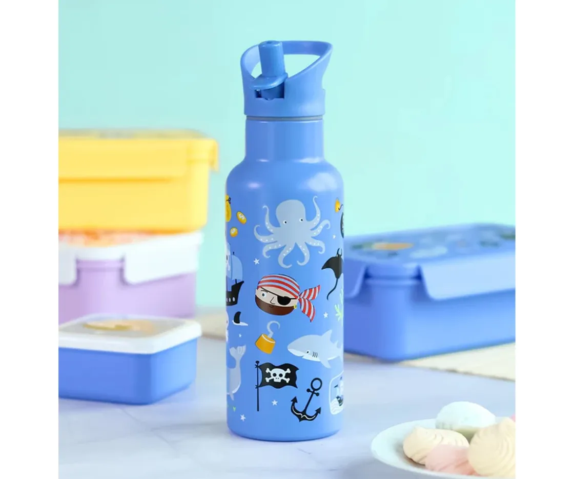 A Little Lovely Company Botella Térmica Acero Pirates 500ml