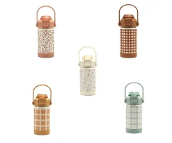 Grech & Co Botella Térmica Acero Sip + Chug Sienna Gingham 350ml