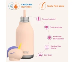 Asobu Botella Térmica Bestie Unicornio 460 ml