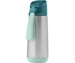 b.box Botella Térmica con Boquilla y Asa 500 ml Emerald Forest