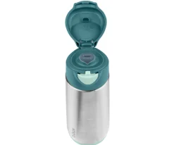b.box Botella Térmica con Boquilla y Asa 500 ml Emerald Forest
