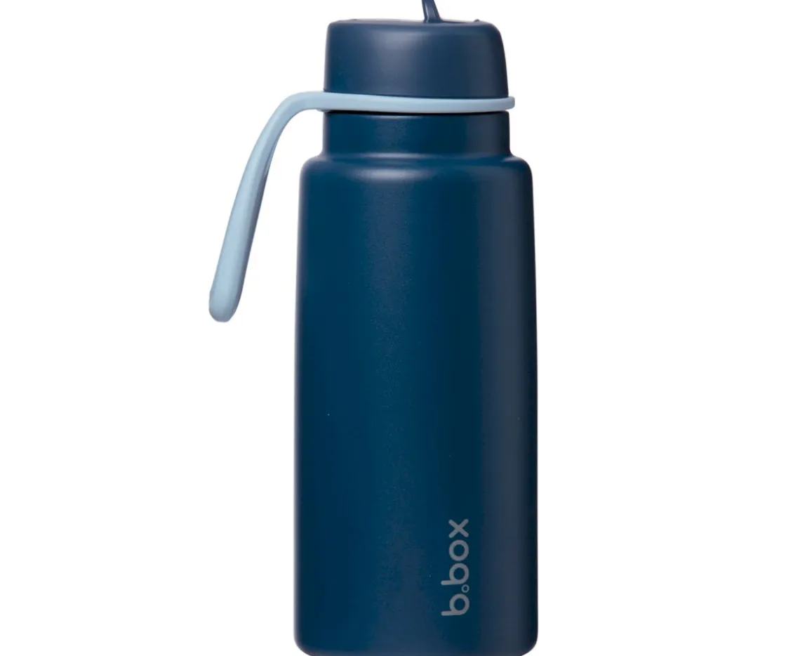b.box Botella Térmica con Boquilla Plegable y Asa 1L Midnight