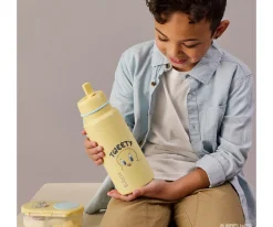 b.box Botella Térmica con Boquilla Plegable y Asa 1L Looney Tunes