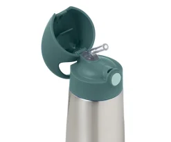 b.box Botella Térmica con Pajita 350 ml Emerald Forest