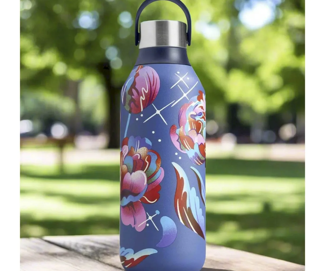 Chilly’s Bottles Botella Térmica Serie 2 Galaxy Bloom 500 ml