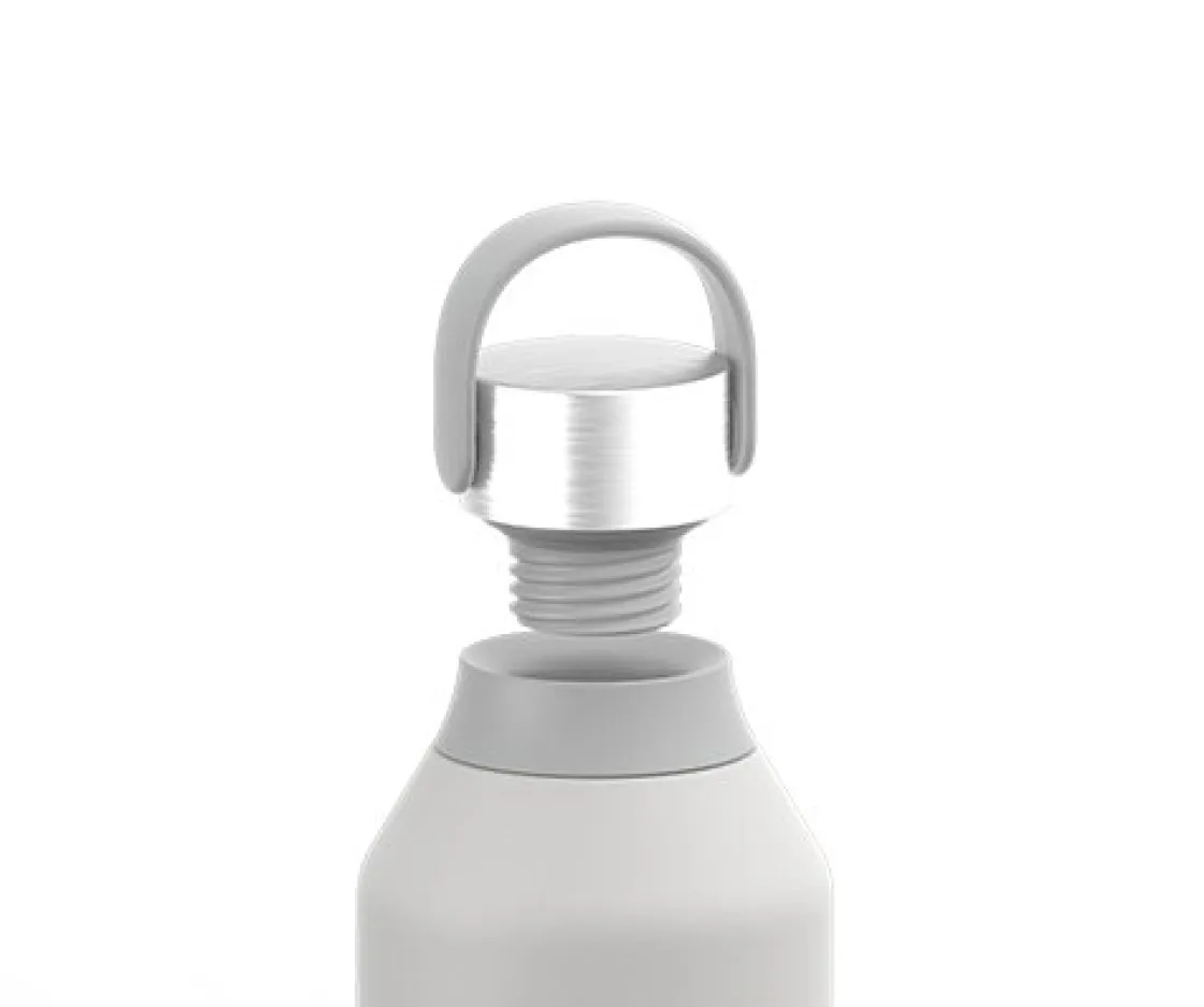 Chilly’s Bottles Botella Térmica Serie 2 Gris Granito 1 litro^ Termos Infantiles