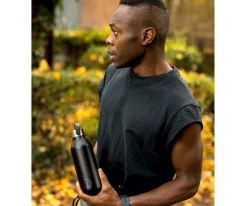 Chilly’s Bottles Botella Térmica Serie 2 Negra 500ml