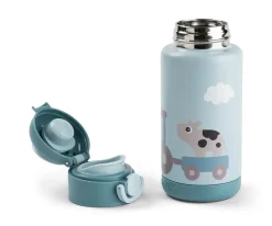 Done by Deer Botella Térmica Tiny Farm Blue 340 ml