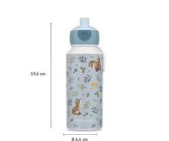 Mepal Botellas Campus Pop-Up Forest Friends 400 ml^ Botellas De Plástico
