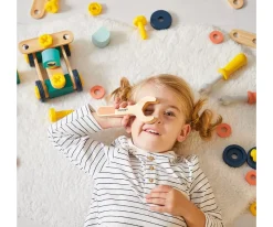 Niños Janod Brico'Kids Barril 100 Piezas