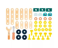 Niños Janod Brico'Kids Barril 50 Piezas