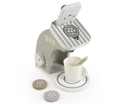 Niños Walking Mum Cafetera Madera Botton