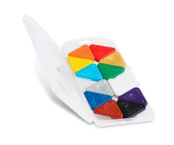 Primo Caja 12 Ceras Magic Triangles