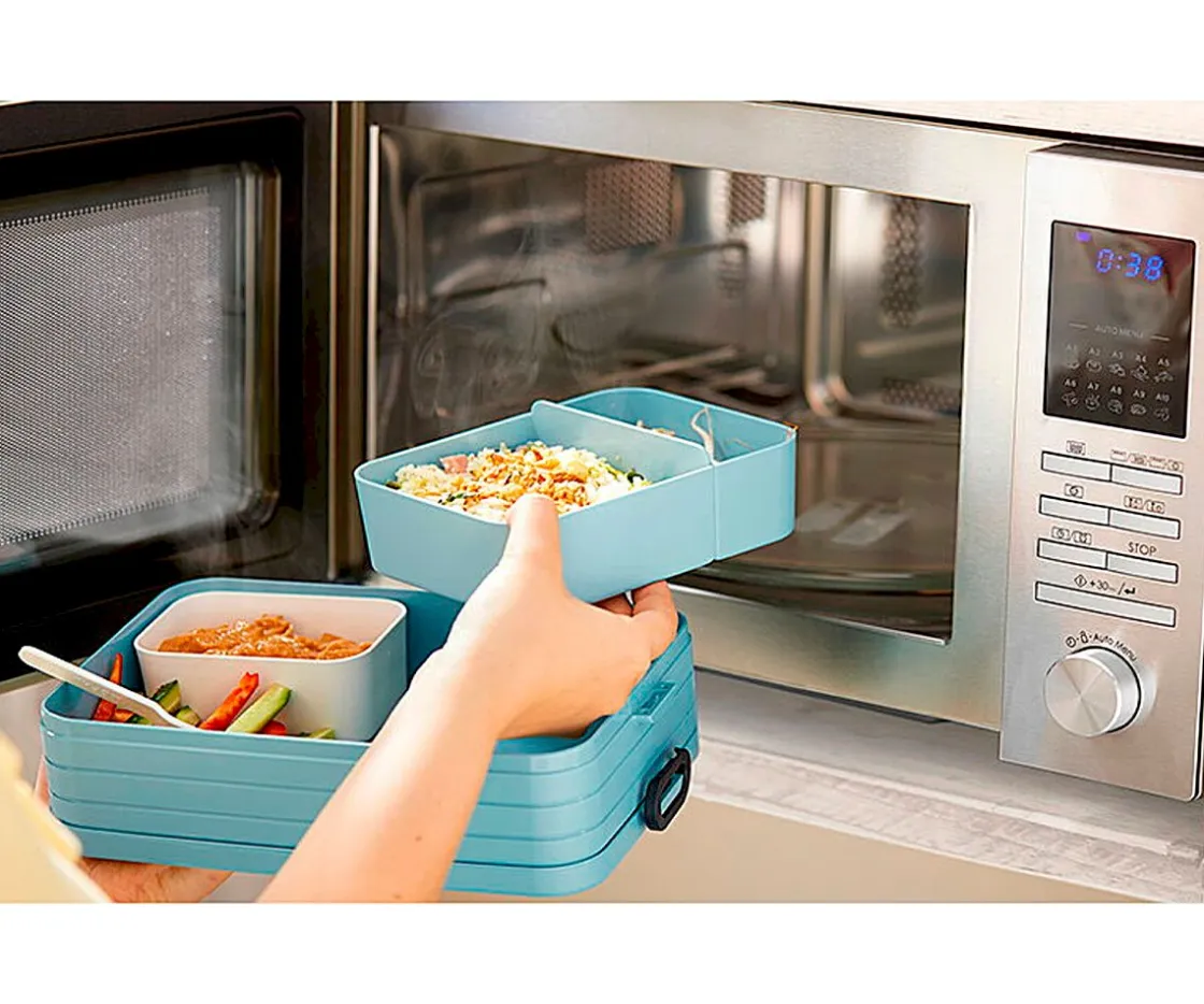 Mepal Caja Almuerzo Bento Grande Nordic Blue^ Cajas De Almuerzo