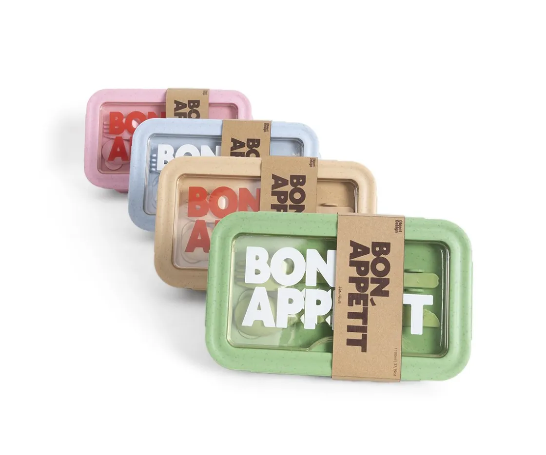 Helio Ferretti Caja Almuerzo Bon Appétit Rosa HF