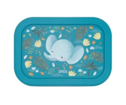 Sassi Caja Almuerzo de Silicona Elefante^ Cajas De Almuerzo