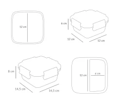 Tutete Caja Almuerzo Grande Magical Forest