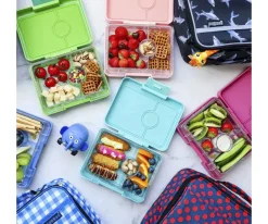 Yumbox Caja Almuerzo Snack Purple Bandeja Unicornio 3 Compartimentos