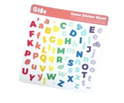 GöBe Caja Almuerzo Snack Spinner Flip, Correa de Mano y Hoja de Pegatinas Coral Pink