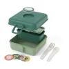Monbento Caja Almuerzo Snacky Verde Forest