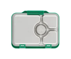 Yumbox Caja Almuerzo Pret Acero Verde 4 Compartimentos