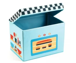 Djeco Caja de Almacenamiento Con Asiento Cocina