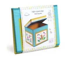 Djeco Caja de Almacenamiento Con Asiento Conejo