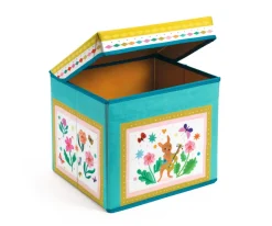 Djeco Caja de Almacenamiento Con Asiento Conejo