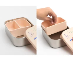 The Cotton Cloud Caja de Almuerzo Acero Teckel^ Cajas De Almuerzo