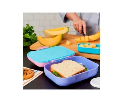 Zoku Caja de Almuerzo Bento Fiambrera Junior Rosa^ Cajas De Almuerzo
