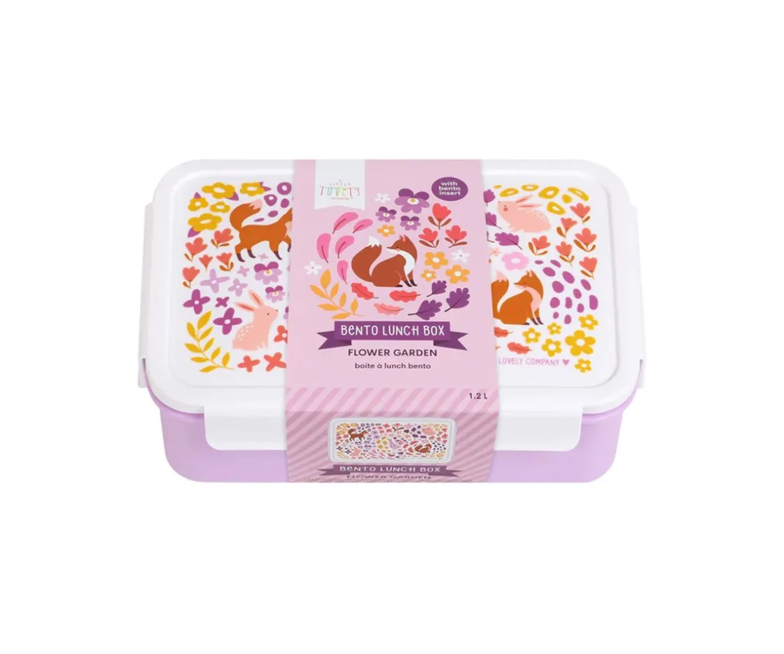 A Little Lovely Company Caja de Almuerzo Bento Flowers Garden^ Cajas De Almuerzo