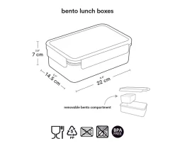 A Little Lovely Company Caja de Almuerzo Bento Flowers Garden^ Cajas De Almuerzo