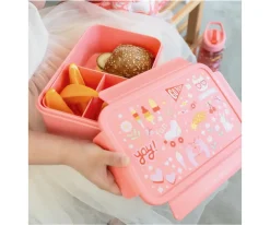 A Little Lovely Company Caja de Almuerzo Bento Fun^ Fiambreras Infantiles