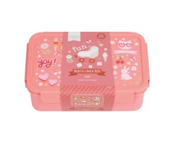 A Little Lovely Company Caja de Almuerzo Bento Fun^ Fiambreras Infantiles