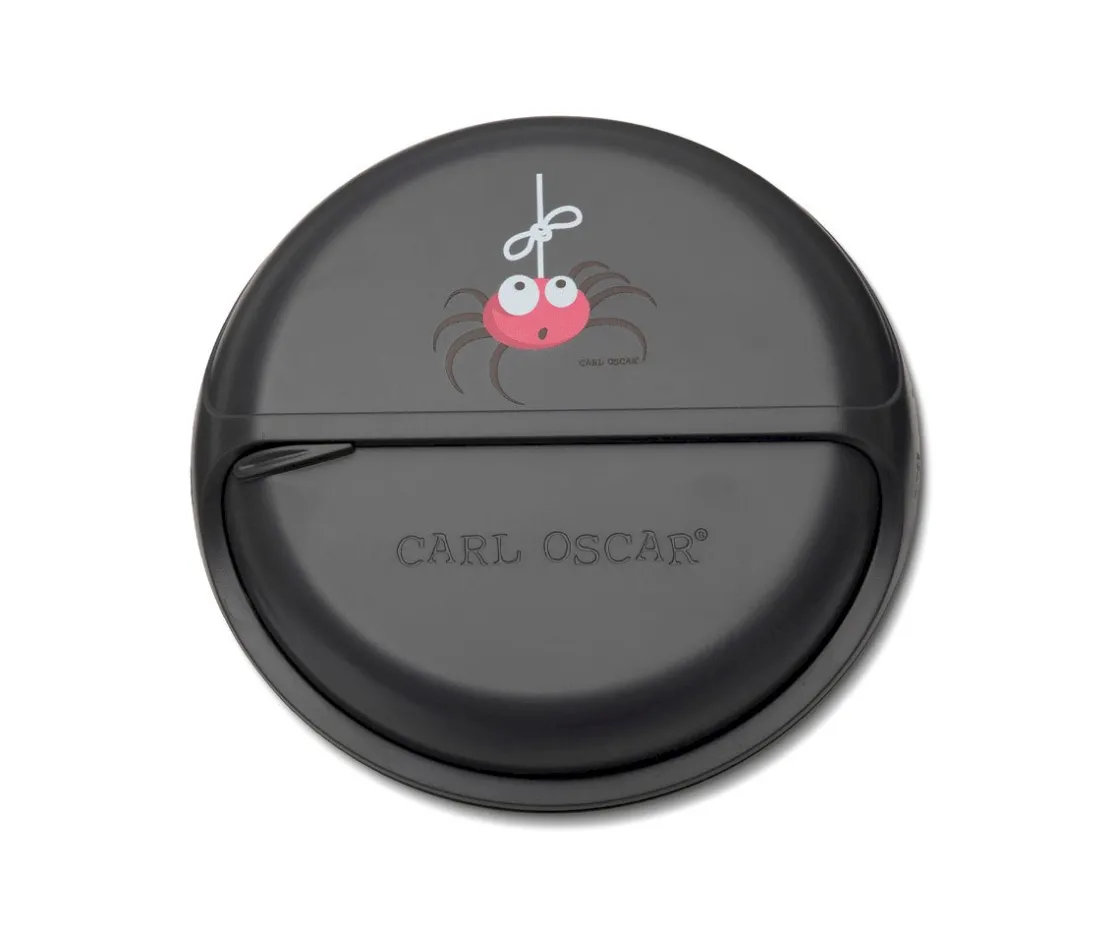 Carl Oscar Caja de Almuerzo BentoDisc Araña Grey^ Cajas De Almuerzo