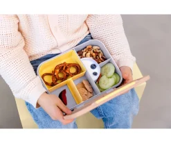 Lassig Caja de Almuerzo Compartimentos Bento Pattern Party Rose/Lilac^ Fiambreras Infantiles